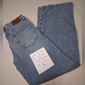 Zara Light Blue Women's Wide Leg Jeans